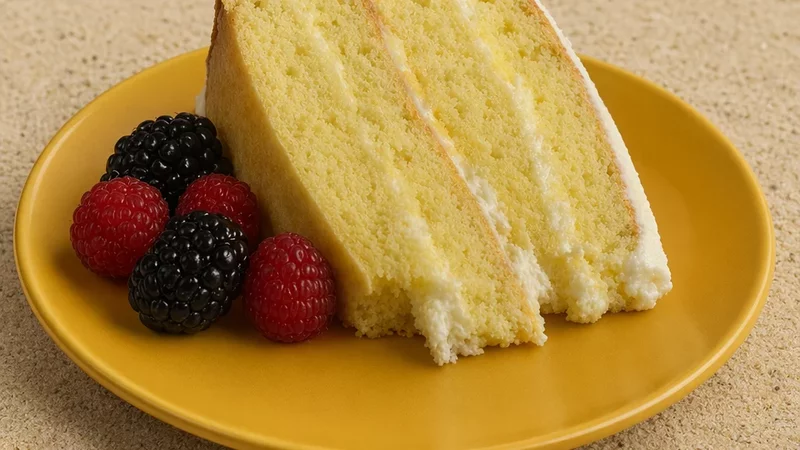 Simple Vanilla Cake Recipe Demonstration - Joyofbaking.com