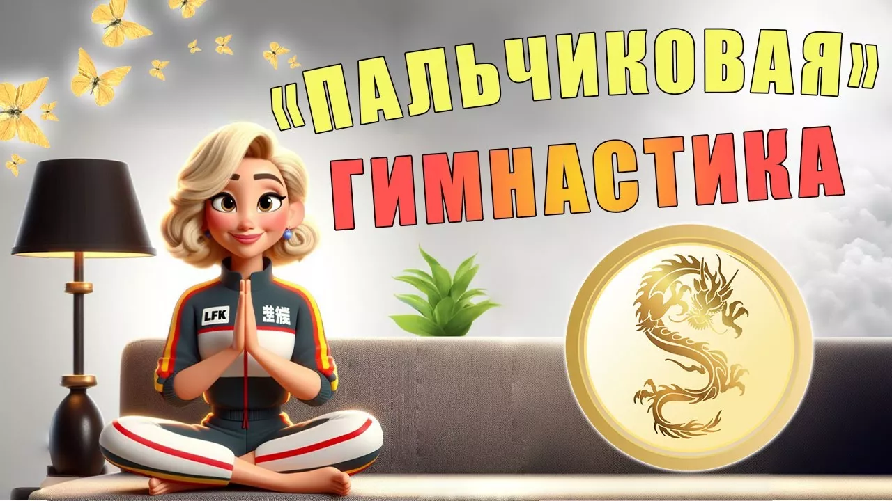Китайская "ПАЛЬЧИКОВАЯ" гимнастика ЛФК упражнения