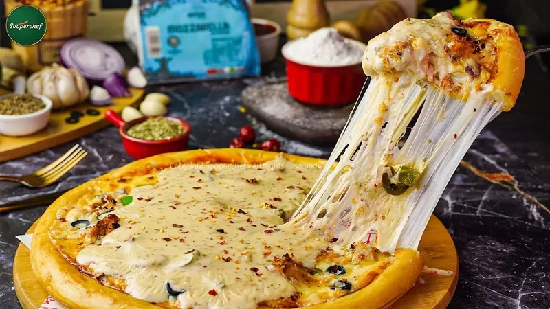 Cheese Blanket Pizza Recipe by SooperChef