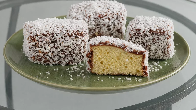 Lamingtons Recipe Demonstration - Joyofbaking.com