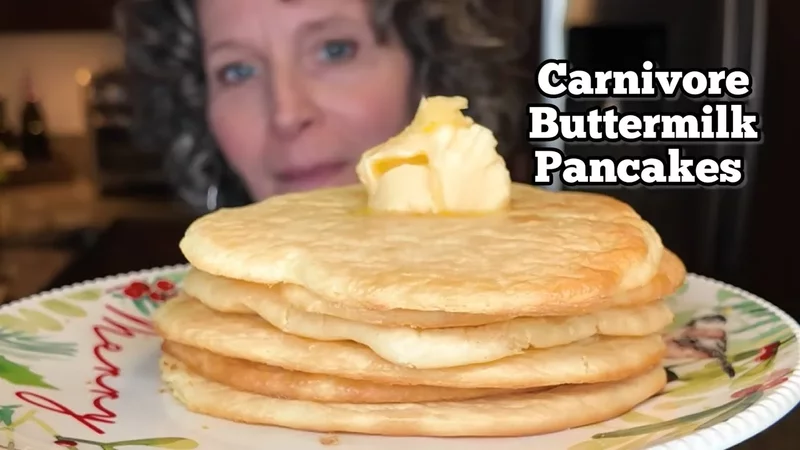 Carnivore Buttermilk Pancakes #recipe #diet #food #lowcarb #ketodiet