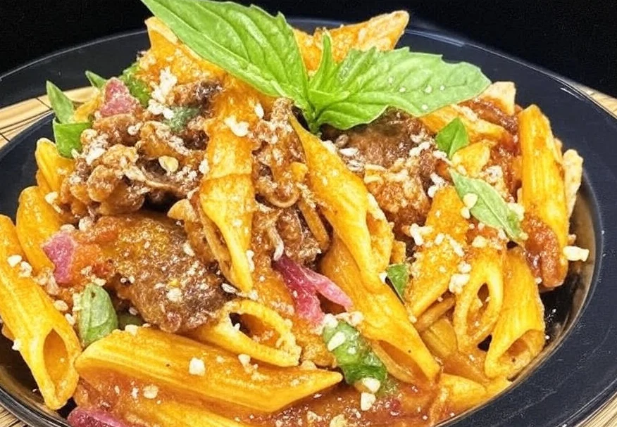 Genovese Beef Ragu with Pasta Chef Jean-Pierre