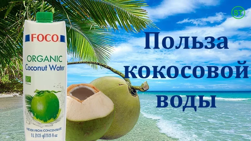 Польза кокосовой воды для похудения и тренировок. Натуральная кокосовая вода - природный изотоник