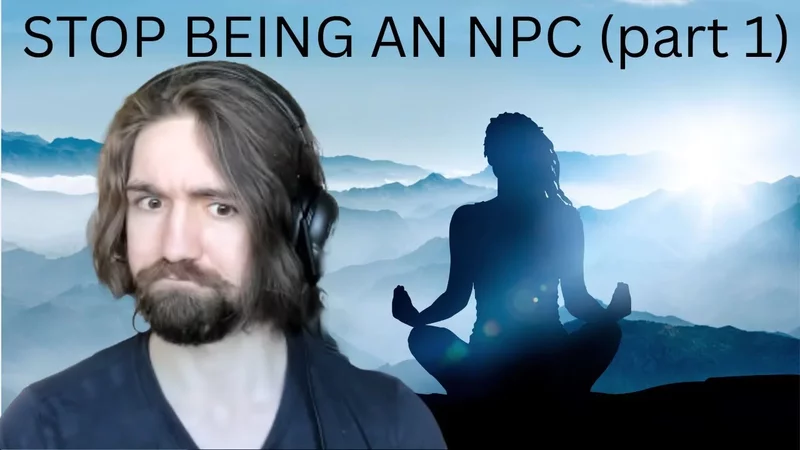 How meditation helps you NOT be an NPC