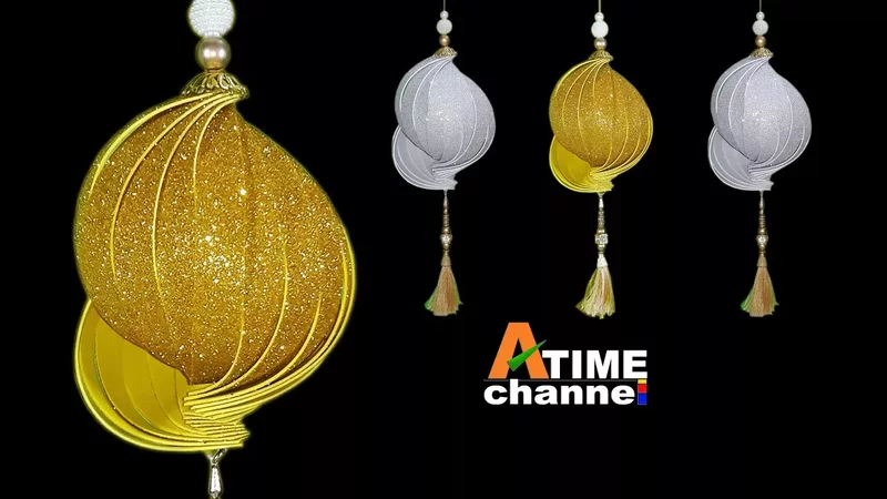 Easy diwali decoration ideas l diwali hanging decorations l Diwali home decoration l diwali craft