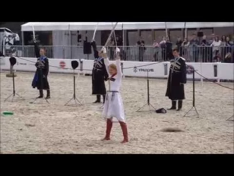 Джигитовка на Красной площади