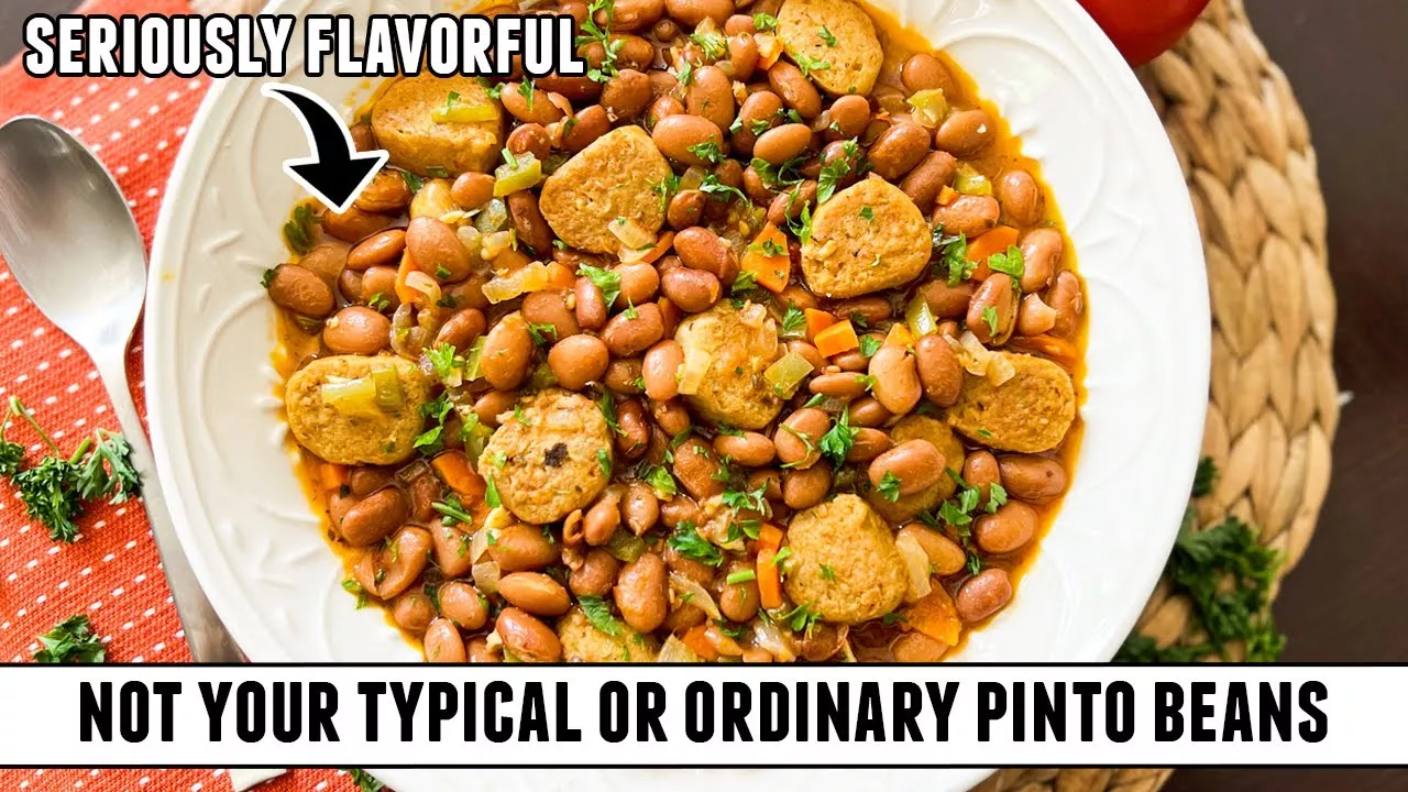 The BEST Pinto Beans of Your Life Quick & Easy 30 Minute Recipe