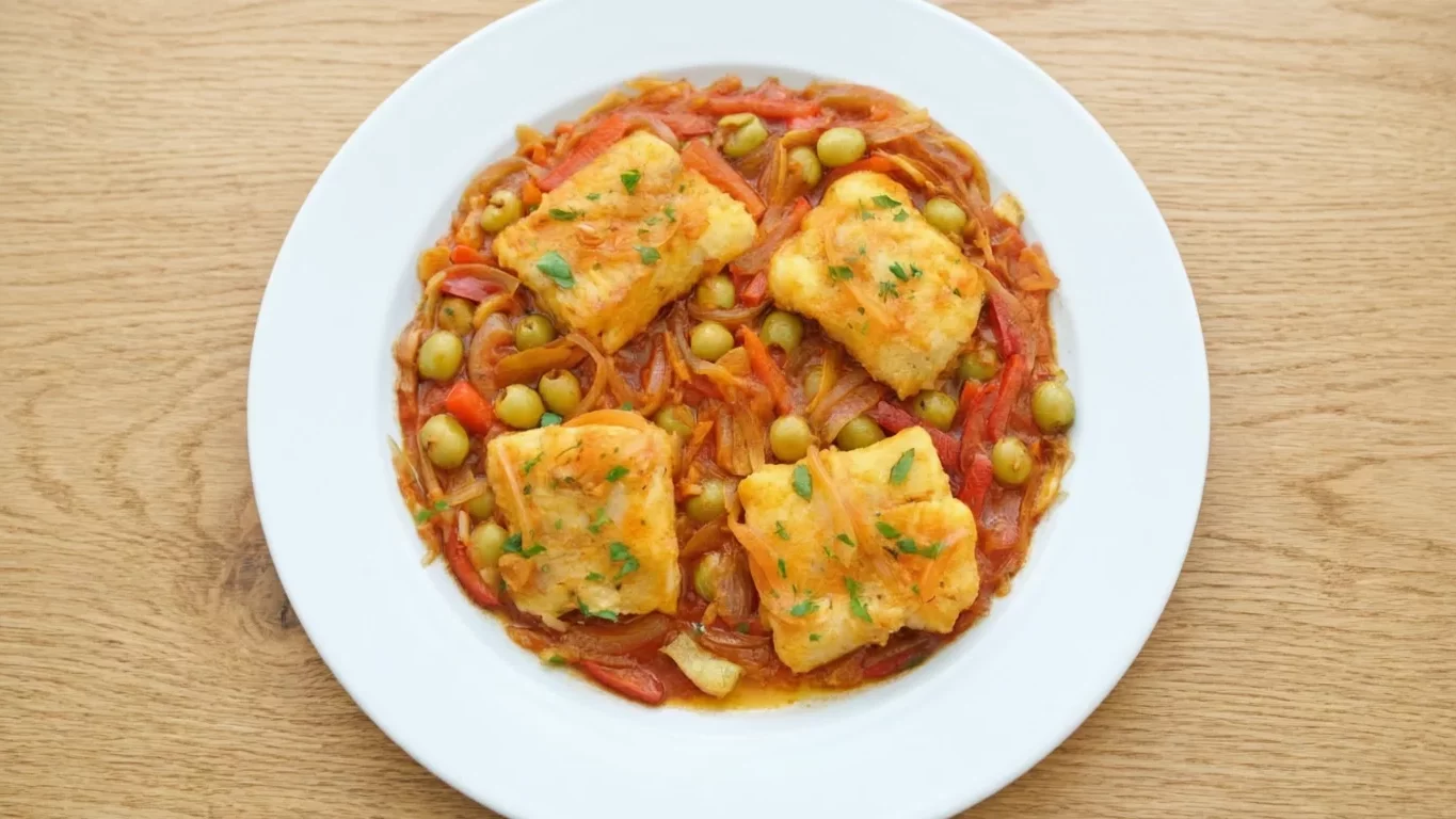 The Famous COD Recipe from the Canary Islands  Bacalao Encebollado