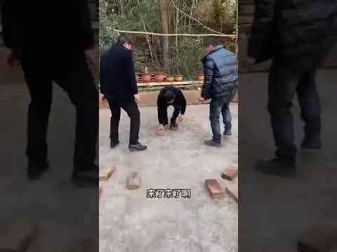 Ходим на трех кирпичах!