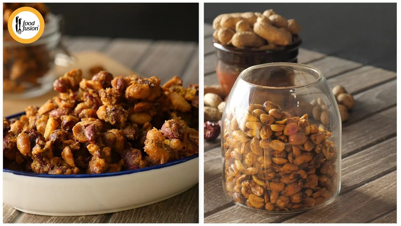 Spicy Peanuts 2 Ways Recipes By Food Fusion