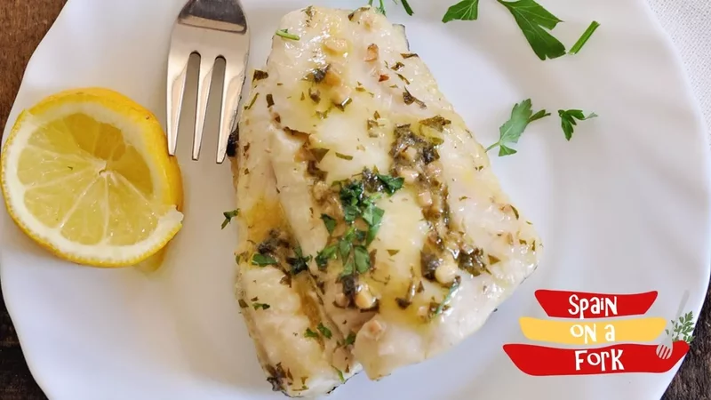 Hake in a White Wine Sauce - Merluza al Vino Blanco