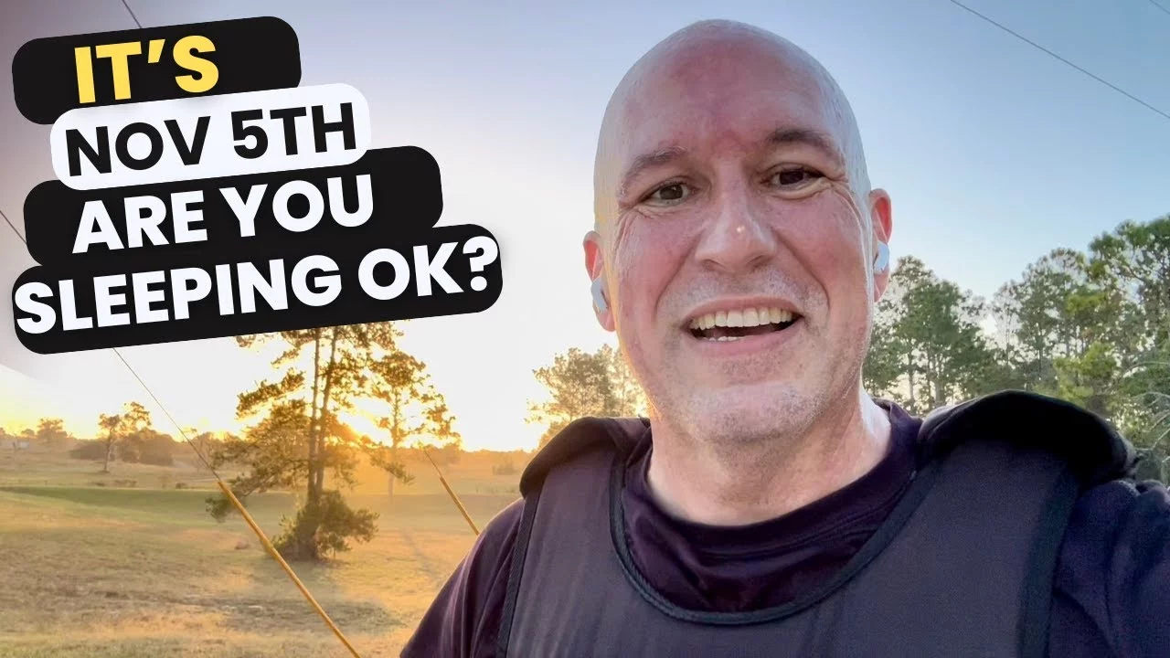 Having Trouble Sleeping? A Carnivore Ruck & Talk