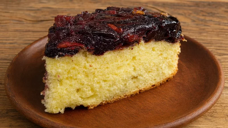 ¡uʍop ǝpısdn  Black Cherry Upside Down Cake Recipe - Glen And Friends Cooking