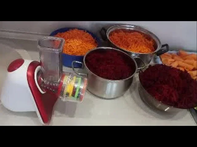 Быстрый способ шинковки овощей, а так же все о заморозке овощей круглый год.