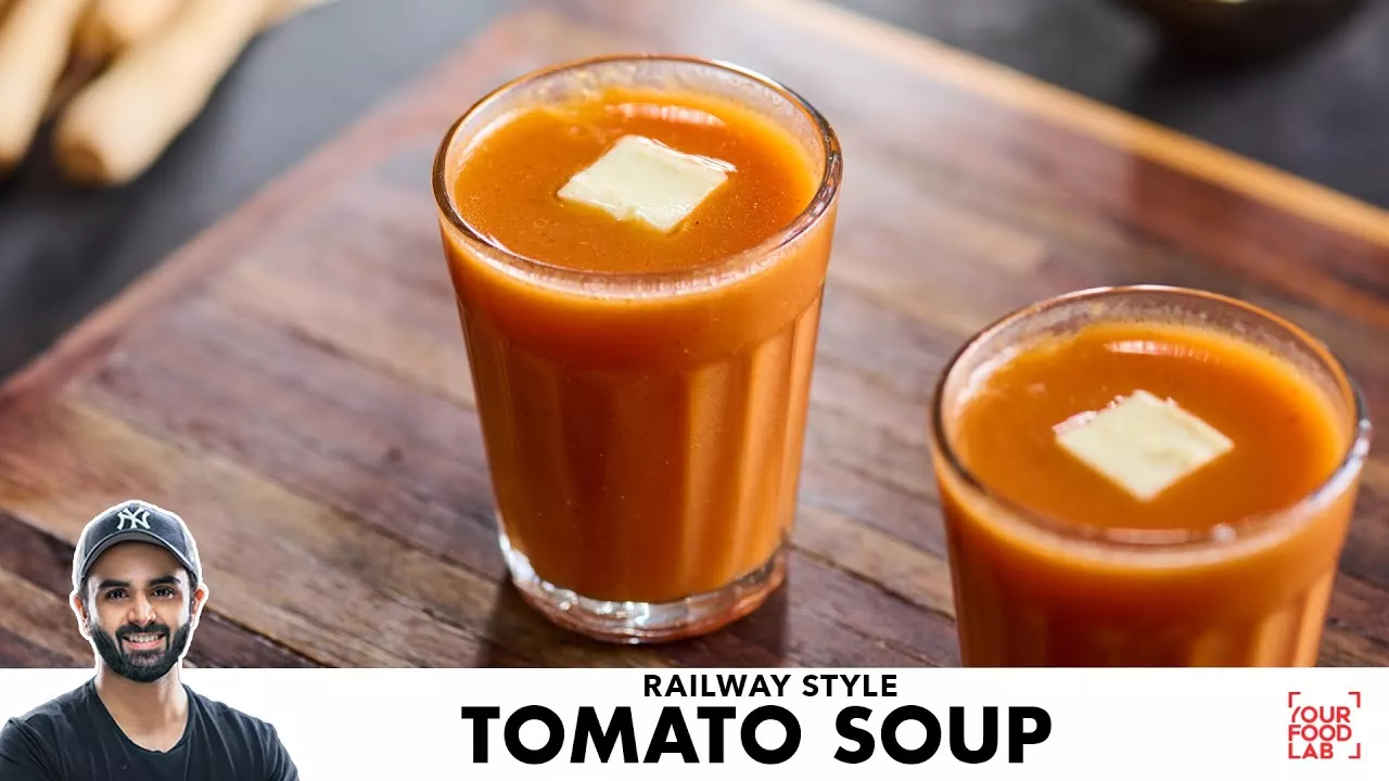 Railway Tomato Soup Recipe टरन म मलन वल टमटर क सप Chef Sanjyot Keer
