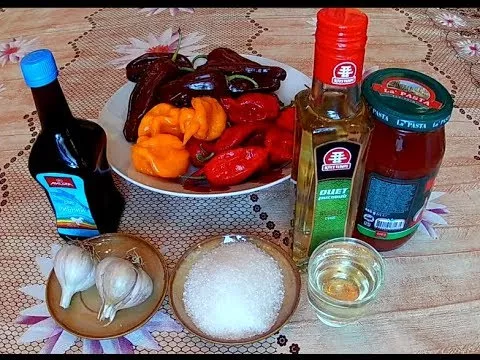 Малазийский острый соус для рыбы и море продуктов Sambal