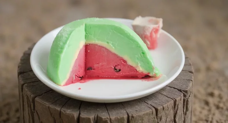 Watermelon Bombe Recipe Demonstration - Joyofbaking.com