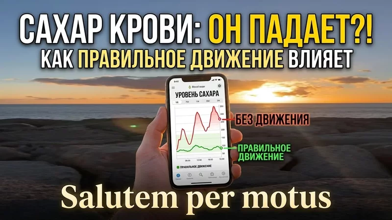 Как правильное движение влияет на ваш сахар крови?