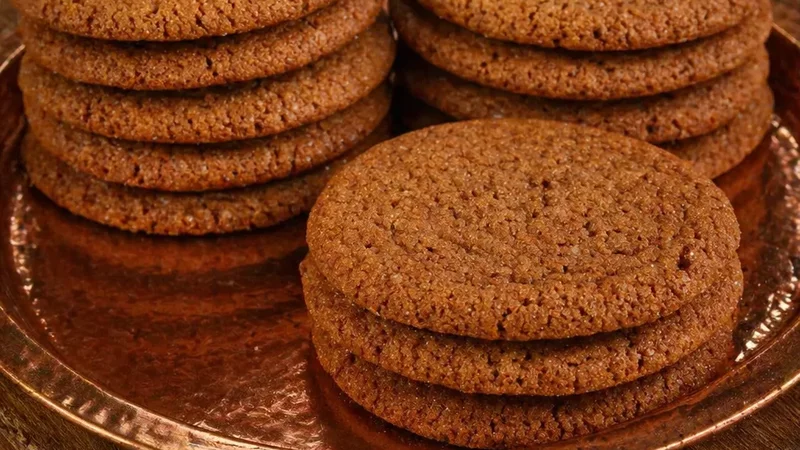 Gingersnap Cookies Recipe Demonstration - Joyofbaking.com