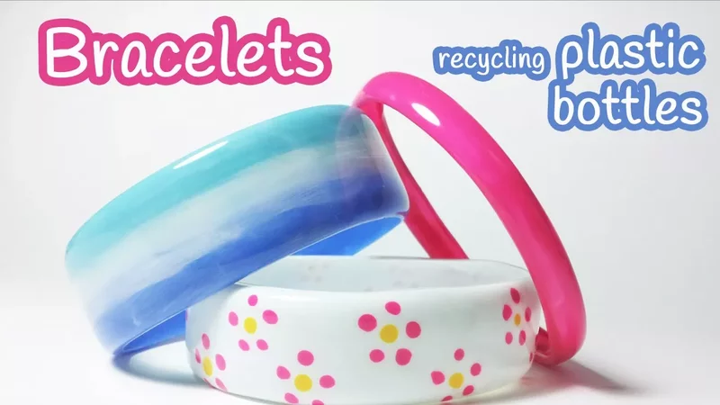 DIY crafts: BRACELETS recycling plastic bottles - Innova Crafts