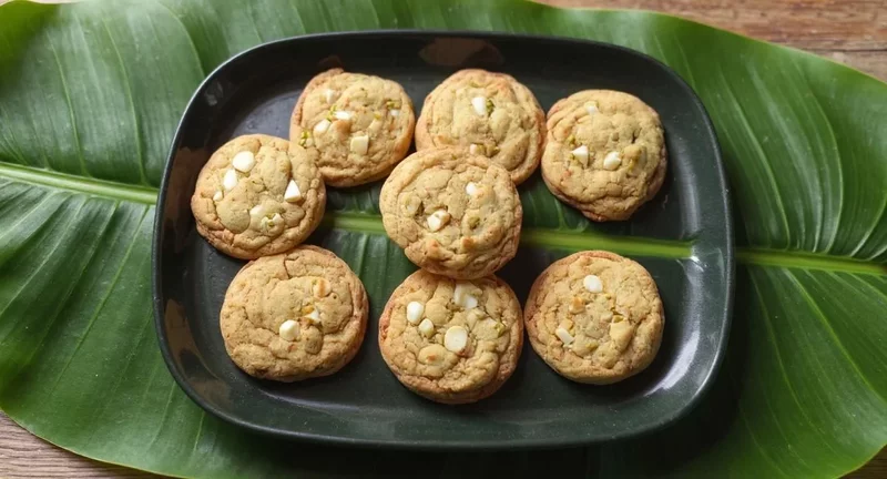 Mind-Blowing Keto Pistachio Cookie Recipe with White Chocolate Chips
