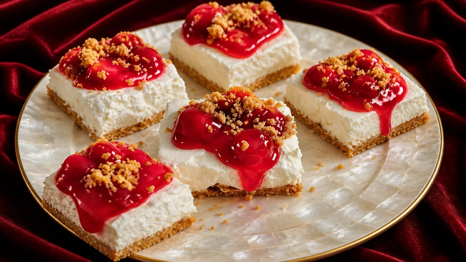 Cherry Squares Recipe Demonstration - Joyofbaking.com