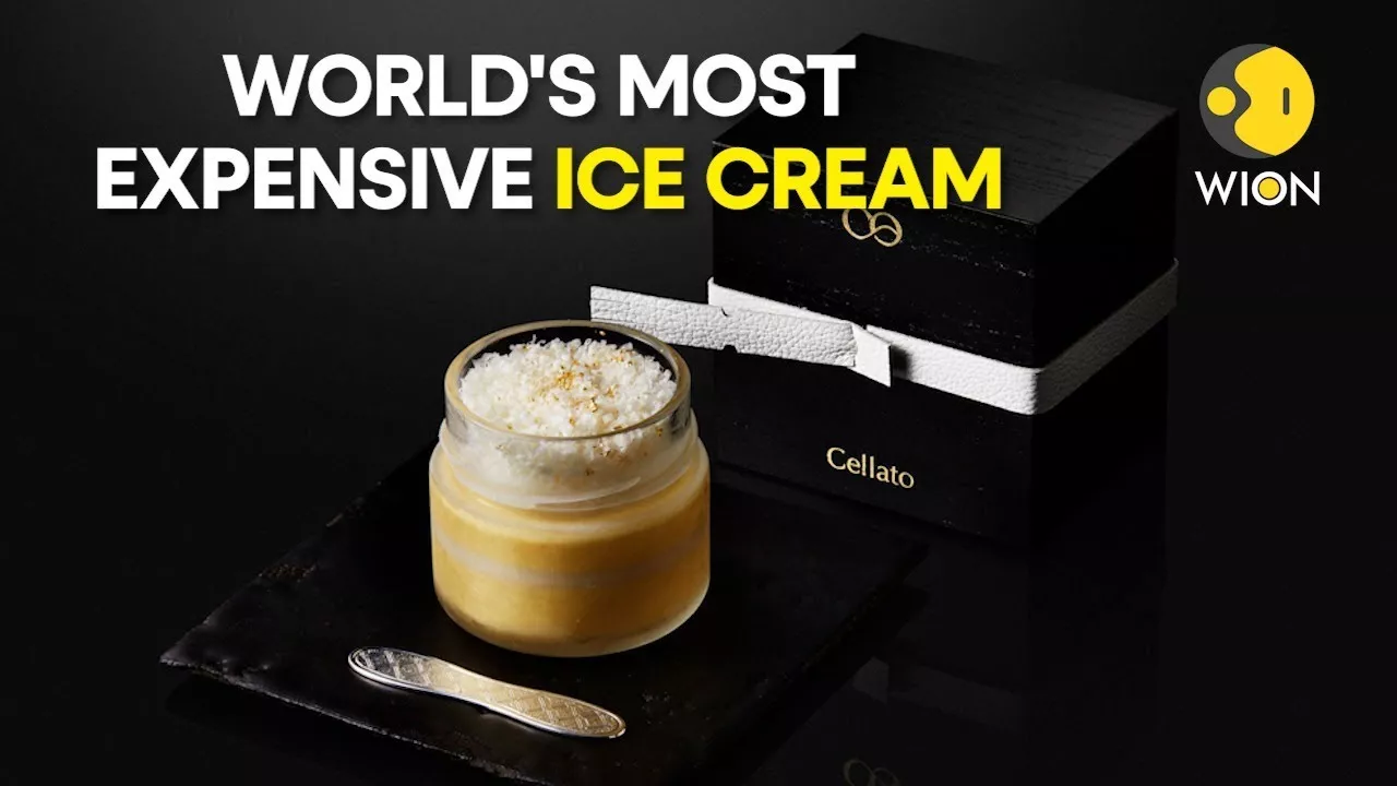 The world's most expensive ice cream cost 6,696 per serving, here's why WION Originals