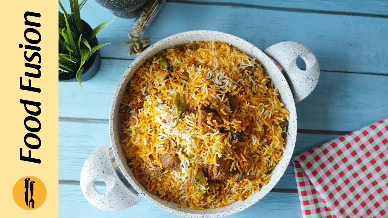 Beef Steam Roast Biryani Recipe By Food Fusion (Bakra Eid special Recipe)