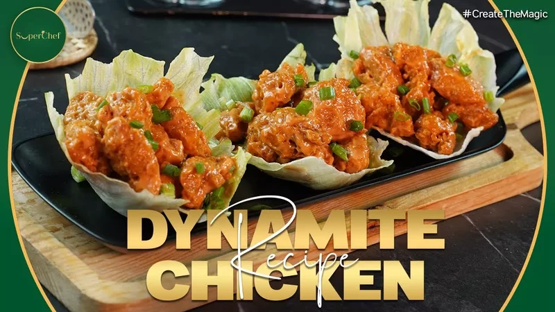 Quick and Easy Dynamite Chicken Recipe by SuperChef