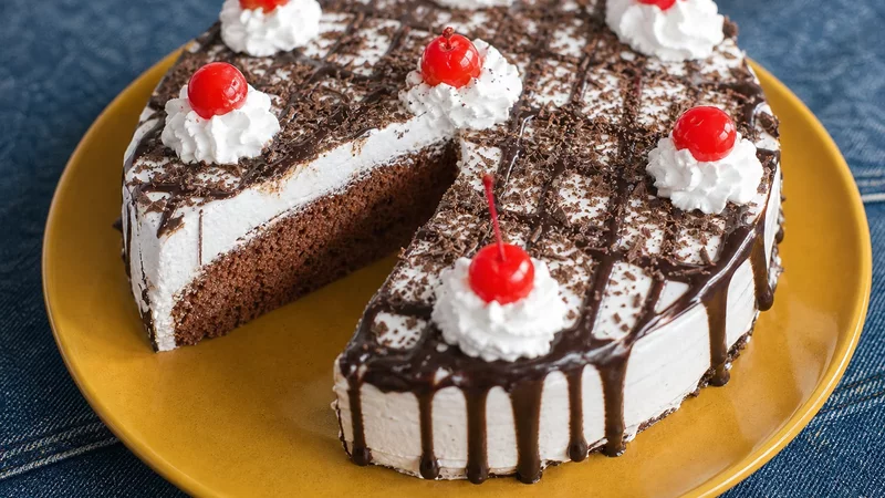 Black Forest Cake Recipe by Food Fusion