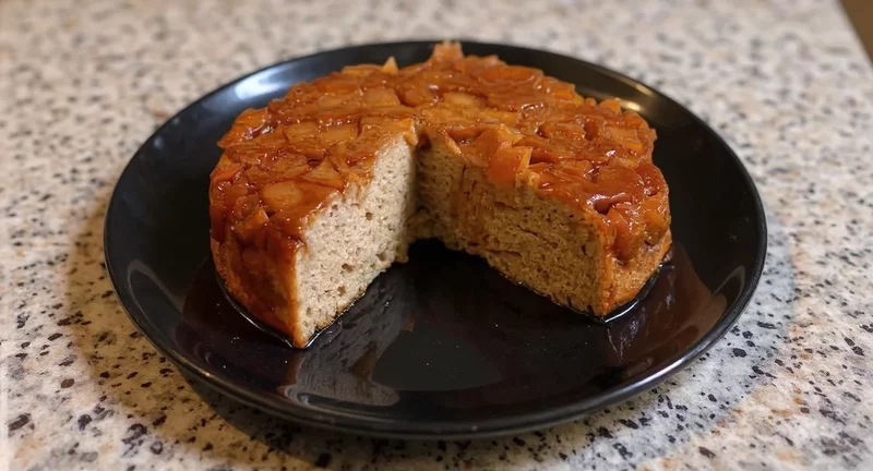 1889 Cake Recipe Revamped Apple Upside Down Cake - Glen And Friends Cooking