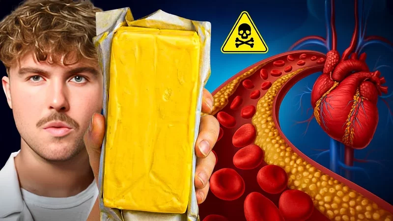 Eating Butter Increases the Risk of Dying from Heart Disease