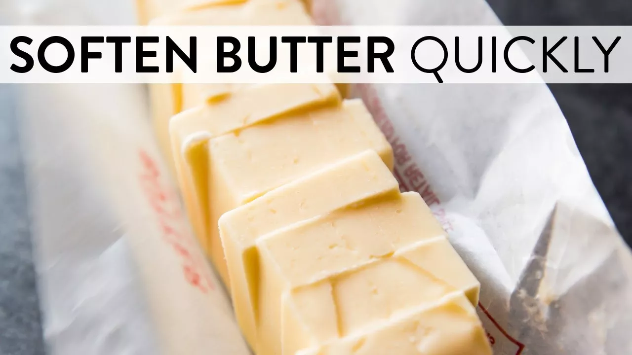 Soften Butter Quickly with this Trick Sally's Baking Recipes