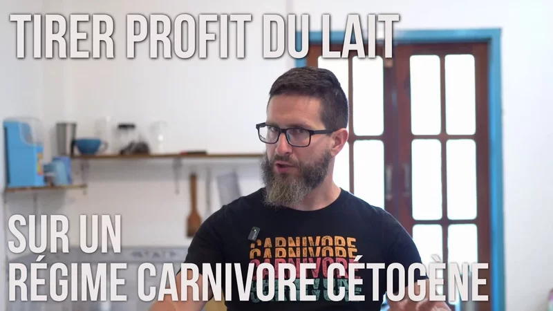 Comment tirer profit du lait sur un régime carnivore cétogène