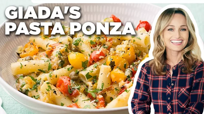 Giada De Laurentiis' Pasta Ponza Giada At Home Food Network