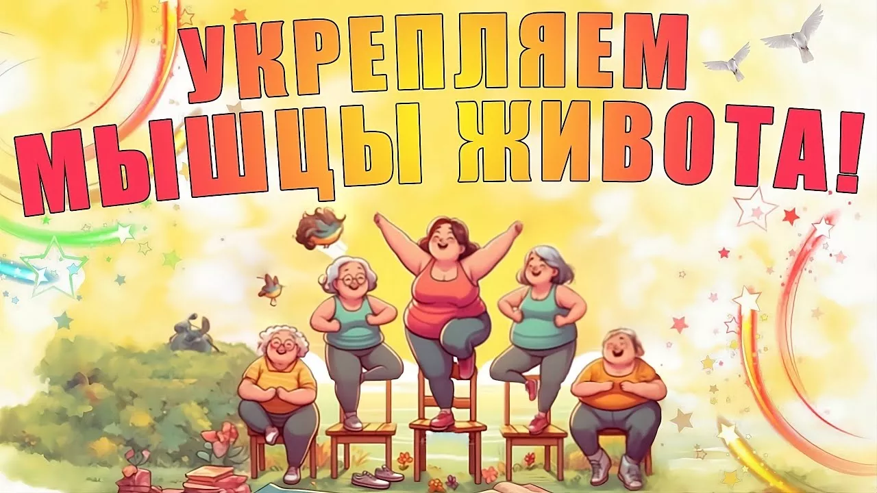Укрепляем мышцы живота ЛФК упражнения