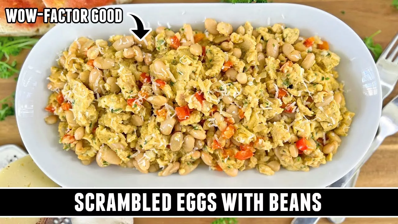 Scrambled Eggs with Beans The Most UNDERRATED Dish EVER