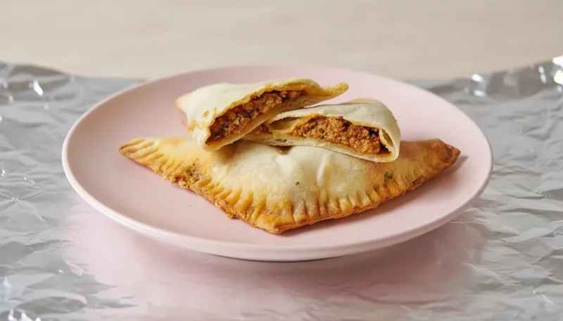 Spanish Empanadas with Roasted Peppers & Goat Cheese