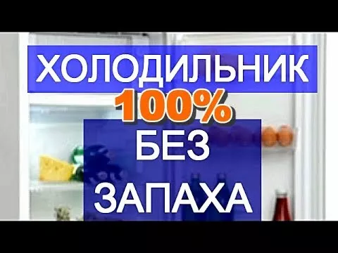 100% Как избавиться от ЗАПАХА в ХОЛОДИЛЬНИКЕ и Морозилке!