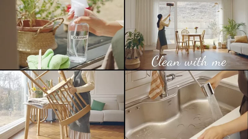 집 청소는 이 영상 하나로 끝!ㅣ깨끗한 집을 만드는 사계절 청소 모음ㅣClean with me