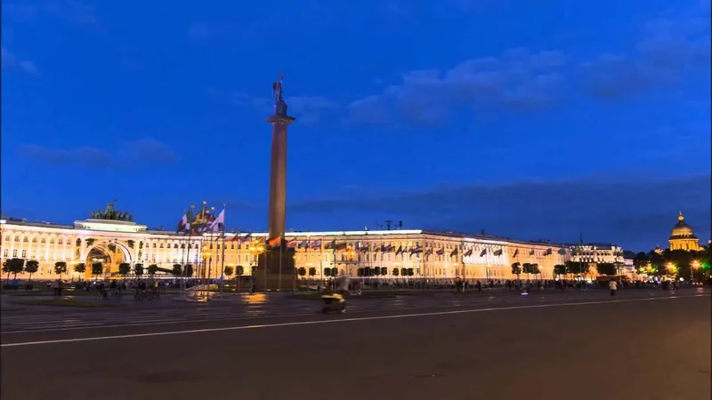 Санкт-Петербург, белые ночи.