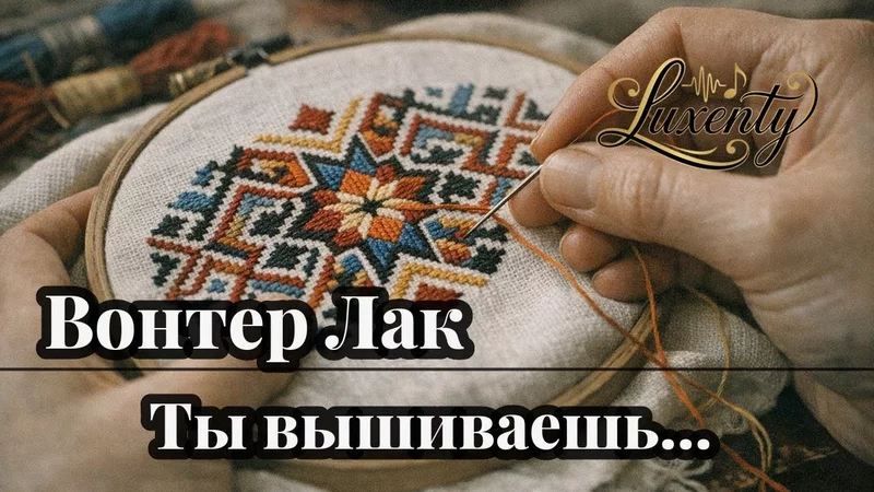Вонтер Лак - ты вышиваешь...