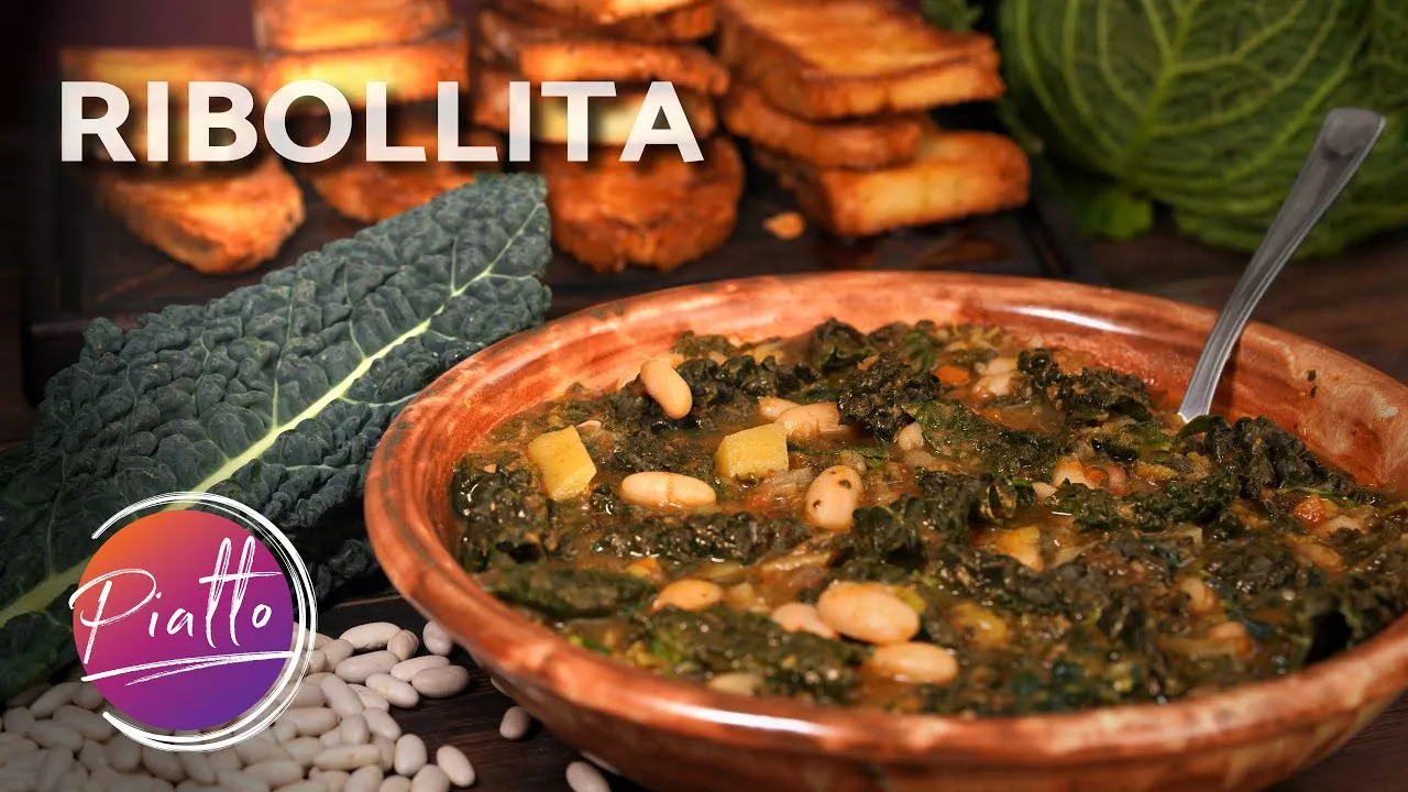RIBOLLITA TOSCANA - Autentica e Ruspante - Zuppa Toscana con Cavolo Nero