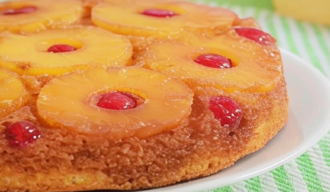 Pineapple Upside Down Cake Recipe Demonstration - Joyofbaking.com