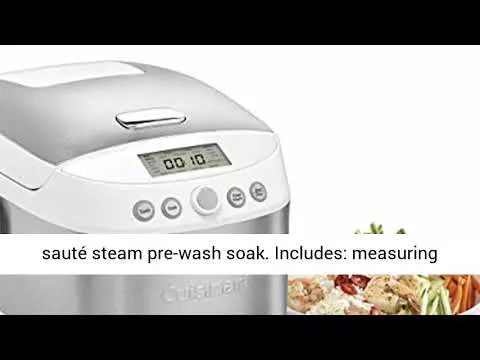 Cuisinart FRC-1000 10 Cup Rice Cooker, Grain Cooker, Multicooker, White