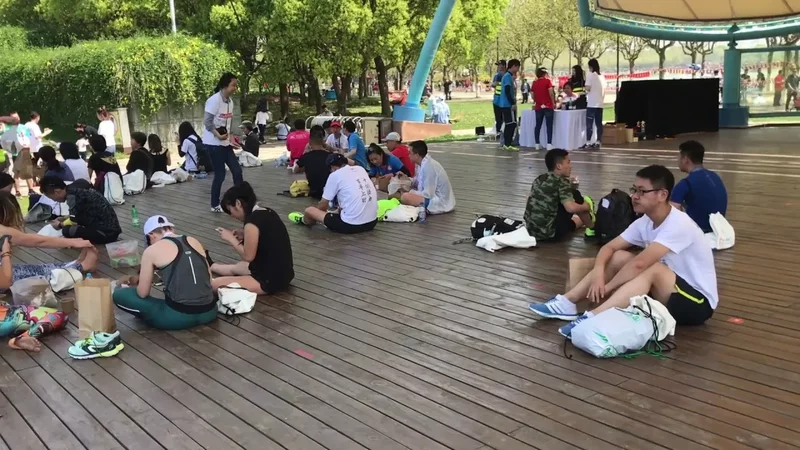 Веганский Марафон в Шанхае Vegan Runner Marathon 2017