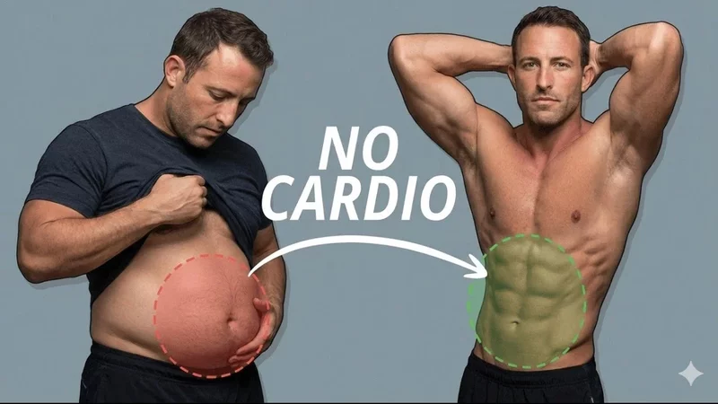 The #1 Method To Lose Belly Fat (NO CARDIO)