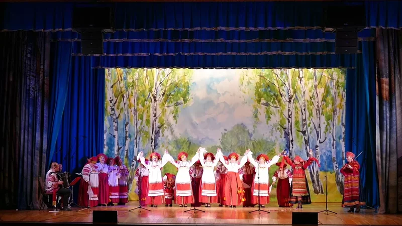 Народныи коллектив "Хор "Русская песня". Концерт-защита 2018 года.