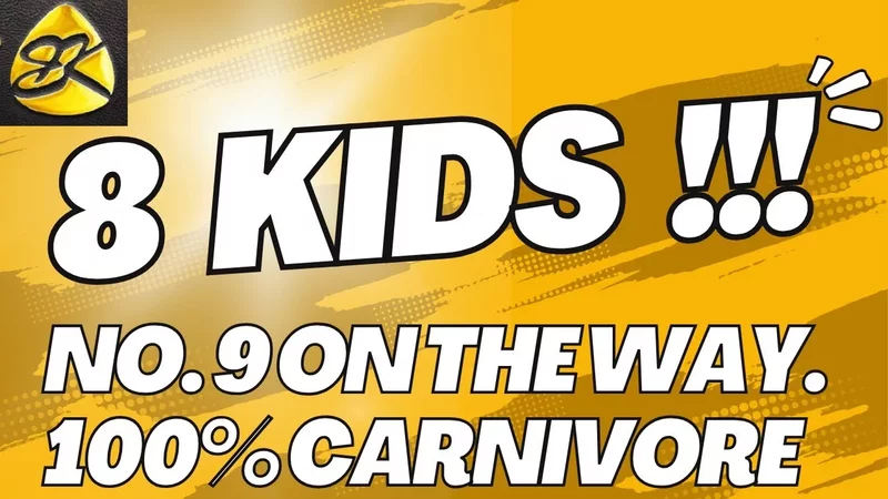 Eight Kids!! (Number 9 on the Way, 100% CARNIVORE) - with Rebecca Ruiz