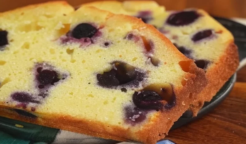 Lemon Blueberry Bread Recipe Demonstration - Joyofbaking.com